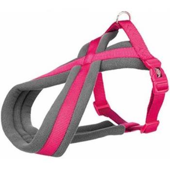 Arnés acolchado Trixie Premium Touren fucsia para perros - Talla M: 45–80 cm perímetro de pecho