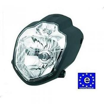 Optica delantero Yamaha Mt03 para 660 CC de 2006 a NC HL/MT03 Etat Neuf anchura: 190 mm, altura: 260 mm, profundidad: 140 mm incluye bombillas sin las fijaciones
