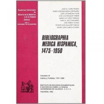 Bibliographia medica hispanica, 1475-1950