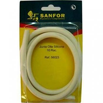 Sanfor 56023 Goma para Olla Presión, Multicolor, SILICONA