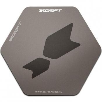 Drift Gaming Floor Pad Alfombrilla Antideslizante para Silla, 88 x 100 x 0.3 cm, Color Gris Oscuro