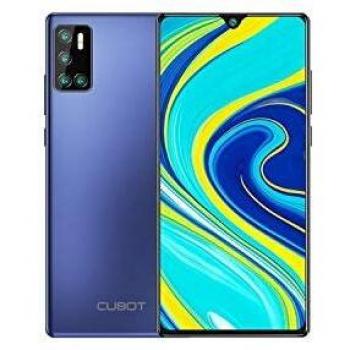 Smartphone Cubot P40 Azul, 6.2 Pulgadas, Quad Core, 128GB ROM, 4GB RAM, NFC, Cámara Cuádruple 12+5+2+0.3MPX y Frontal de 20MPX, Batería de 4200mAh, Dual SIM