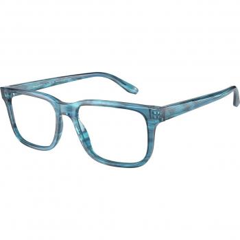 Gafas Graduadas Emporio Armani EA 3218 5311 para Hombre, Lentes Recetadas de Color Azul, Talla 53