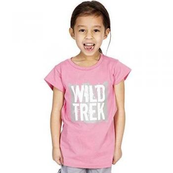Trespass Girls Arriia Camiseta, Fenicottero, 7-8 Anni Muchachas