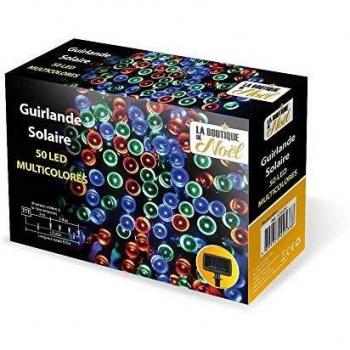 Guirnalda Solar LED Multifuncional Negra 32 Metros