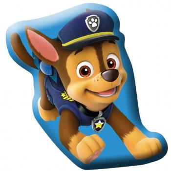 Kids Cojín con Diseño Paw Patrol, Poliéster, Azul, 36.0x23.0x5.0 cm, 12 Unidades
