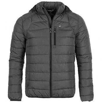 Peak Mountain Cenzo Men's Puffer Jacket - Anthracite