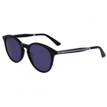Calvin Klein Black/Grey Blue Sunglasses, Multicolor Unisex, Size: 52 MM