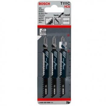 Bosch 2 608 630 808 - Hoja de sierra de calar T 111 C - Basic for Wood