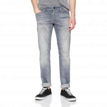 Jack And Jones Mens Glenn 257 Slim Jeans - Grey Denim - 28W x 30L