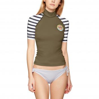 Billabong Surf cápsula SS Lycra mujer, Mujer, color beige, tamaño FR : S