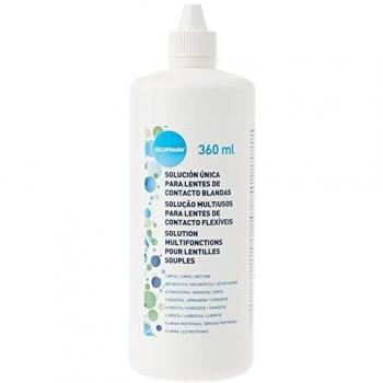 Solupharm Solución Única para Lentes de Contacto Blandas - Paquete de 2 x 360 ml - Total: 720 ml