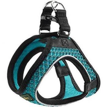 Arnés para Perro Hunter Hilo-Comfort Turquesa S