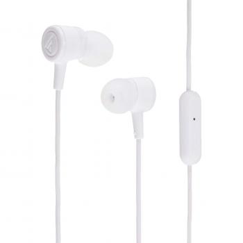 Auriculares In-ear blancos para smartphones con control remoto y micrófono, Audio-Technica ATH-CKL220iS