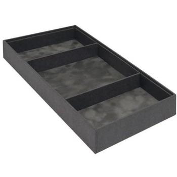 Bandeja Universal Belapost para Cajón 194x432mm H49 Terciopelo Antracita - Fabricación Europea
