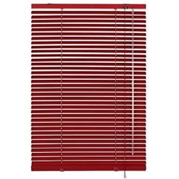 Gardinia 10007314 Persianas venecianas de aluminio de 25 mm ciega fucsia / rojo 50 x 175 cm