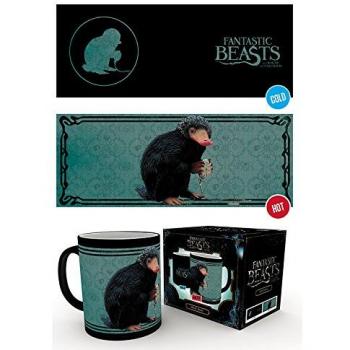 GB Eye, Animales Fantásticos, Niffler, Taza Mágica cambiante de color