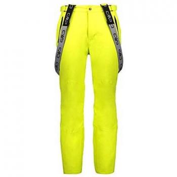 CMPI5 Salopette Stretch da Sci con imbottitura Flat Pantalón, Hombre, Zolfo, 58