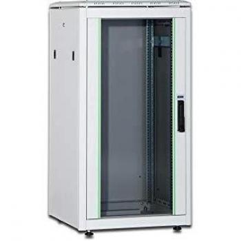 Armario de red DIGITUS 19 pulgadas 26U - 80x100 cm - Serie Unique - Capacidad de carga 800 kg - Profundidad útil 943 mm - Gris