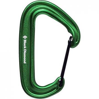 Black Diamond Miniwire Green Carabiner