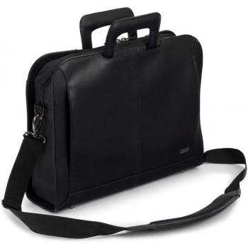 Targus Executive 14 Maletín de Cuero Negro para Portátil de hasta 14 Pulgadas