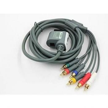 OSTENT RCA AV Audio Video Óptico Cable Compatible para Microsoft Xbox 360 Consola Videojuego