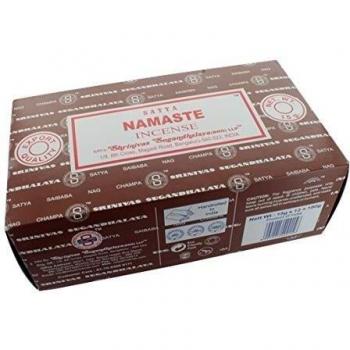 Incienso Satya Original - Set de 12 Cajitas con Variedades de Fragancias para Aromaterapia y Hogar