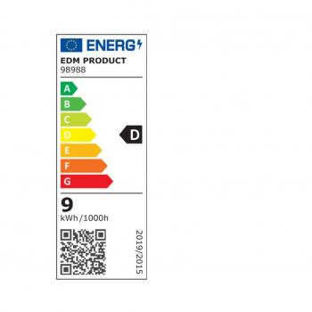 Bombilla lineal LED 118mm R7S 9W 1100lm 4000K luz día ø1,5x11,8cm EDM