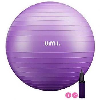 UMI. by Amazon -Pelota de Ejercicio Gym Ball para Fitness, Yoga, Pilates, Embarazo y Sentarse, Talla XL