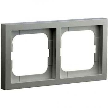 Busch-Jaeger BUSC Rahmen 1722-184K 2fach future linear 2-Way Frame, White