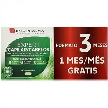 Cabello y Uñas Bellas y Resitentes. EXPERT CAPILAR, 84 Comprimidos - Forté Pharma