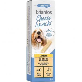 Briantos Cheese Snacks con queso para perros - Perros medianos