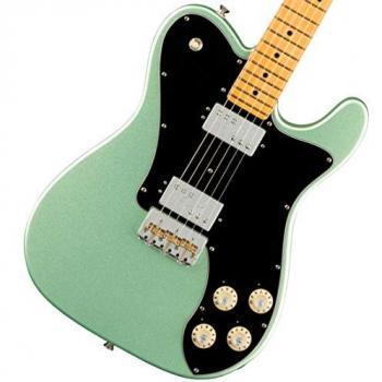 Fender American Professional II Telecaster Deluxe Electric Guitar, Maple Neck, Mystic Surf Green