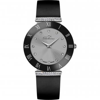 Bellevue Reloj Mujer Analogico Cuarzo con Correa de Tela E.127