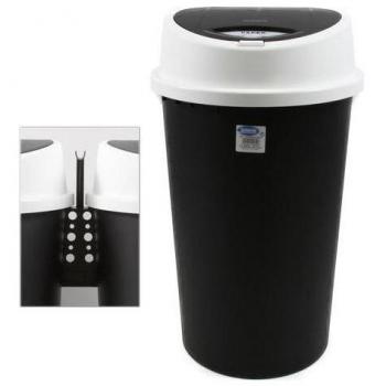 Cubo de basura con tapa push de 25L Bingo