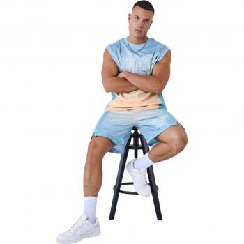 Project X Paris Men's Sky Blue Basketball Tank Top