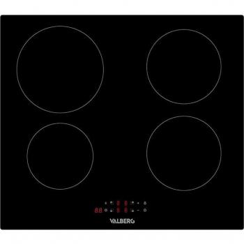 Placa de Inducción Valberg IH 4 TB 007C - Cuatro Zonas, Control Táctil, Diseño Moderno