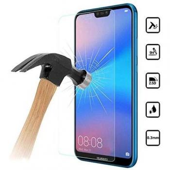Protector de Pantalla de Vidrio Templado 9H - Huawei P20 Lite - Cristal Transparente