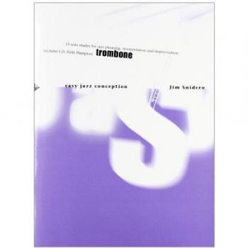 Easy Jazz Conception for Trombone by Jim Snidero - Audio Edition