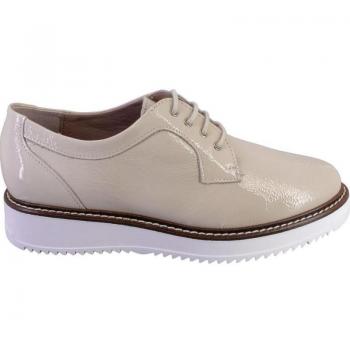PITILLOS 5732 Zapatos con cordones de mujer crema 524