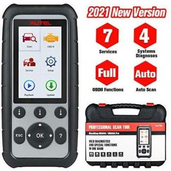 Autel MaxiDiag MD806 Pro OBD2 Diagnósticos Coche Lector de Códigos OBDII Escáner Todos los Sistemas con Reinicio de Aceite, EPB, SAS, DPF, BMS, Acelerador Servicios