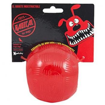Pelota Radical Roja Indestructible 6cm