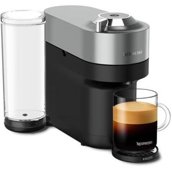 Cafetera de Cápsulas Krups Nespresso Vertuo Pop Plus Titan 1,1 L con 5 Programas