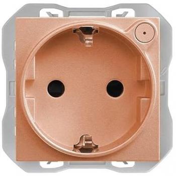 Base de enchufe Schuko iO Simon 270 en color bronce