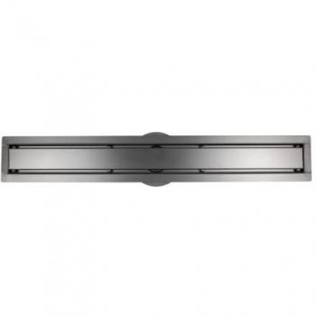 Canal de ducha FlexGT02 de acero inoxidable en bronce cañón - Longitud seleccionable 700mm