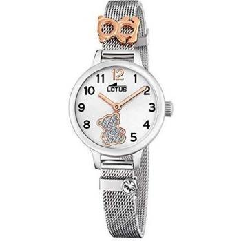 Reloj Infantil Lotus Junior 18659/4 de Acero Plateado con Esfera Plateada