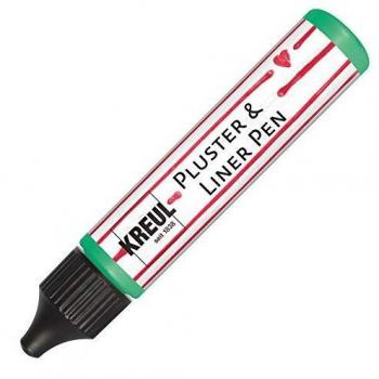 Bolígrafo Pluster & Liner KREUL, 29 ml, Verde Mayo