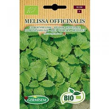 Germisem Orgánica Melissa Officinalis Semillas de Bálsamo de Limón 1 g, ECBIO1106