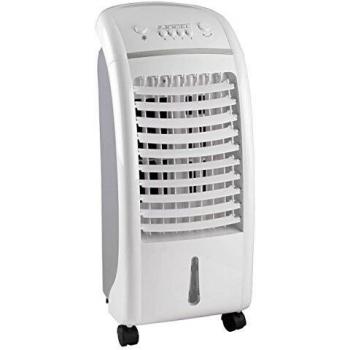Jocel JCA002105 Climatizador de Aire, 65 W, Plástico, 3 Velocidades, Blanco y Gris
