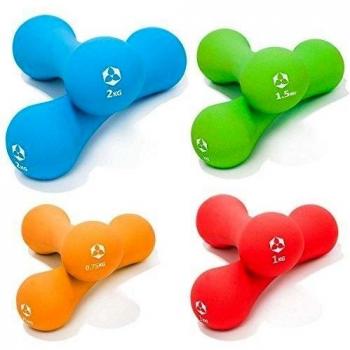 8x PESAS / SET AHORRO MANCUERNAS / 2x 0,75kg /2x 1kg / 2x 1,5kg y 2x 2kg